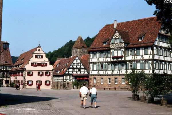 Maulbronn town in Baden-Württemberg built around the ancient Cistercian Abbey of the same name. Maulbronn, Germany.