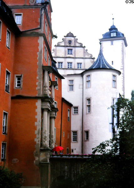 Castle of the Teutonic Order (12th & mid 16thC), residence (1527-1809) of the Teutonic Order & its Grand Master. Bad Mergentheim, Germany.