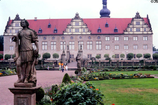 Weikersheim Palace & gardens. Weikersheim, Germany.