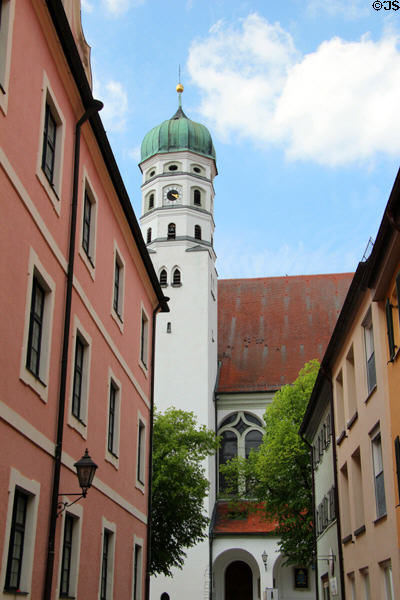 Basilica of Sts Peter and Paul (1619-28). Dillingen, Germany. Architect: Hans Alberthal.