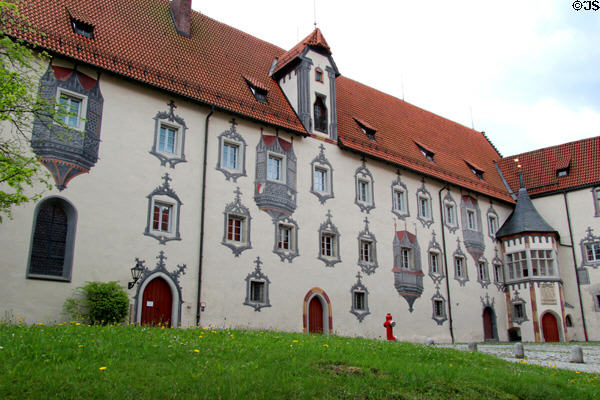 Hohes Schloss zu Füssen. Füssen, Germany.