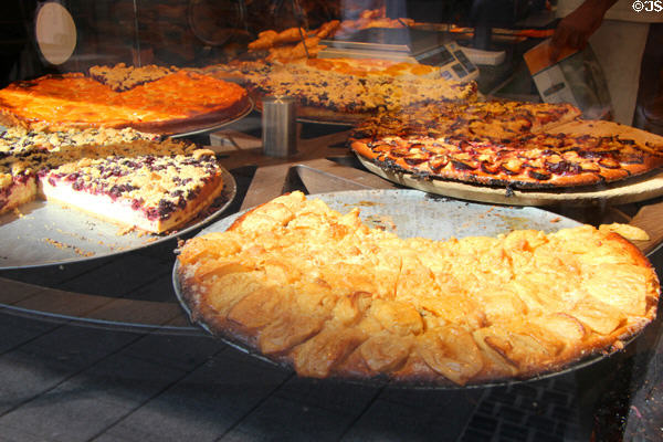 Cake shop in Market Area. Ulm, Germany.