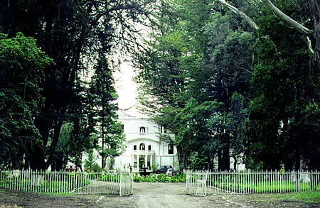 Hacienda La Ciéneqa is now a Parador (small hotel), south of Quito. Ecuador.