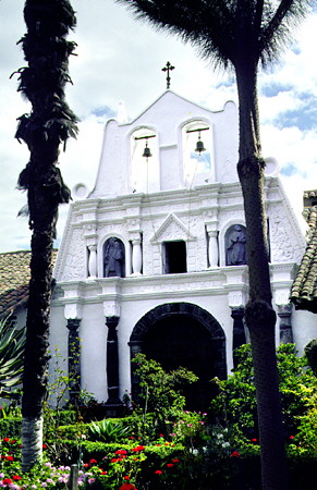 Chapel at Hacienda La Ciéneqa in Parador. Ecuador.