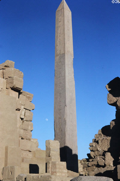 Obelisk at Temple of Karnak. Egypt.