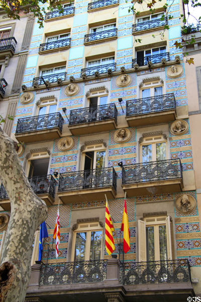 Hotel Ramblas (1800) (La Rambla 33). Barcelona, Spain.