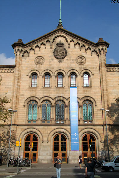 University of Barcelona (1863-87) (Plaça de la Univeristat). Barcelona, Spain. Architect: Elies Rogent i Amat.