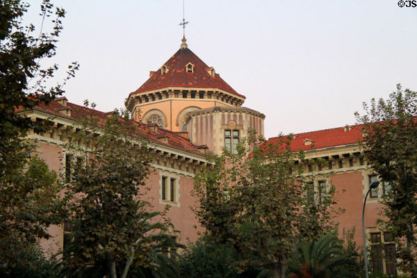 Seminari Concilar de Barcelona (c1882) at Balmes & Diputació. Barcelona, Spain.