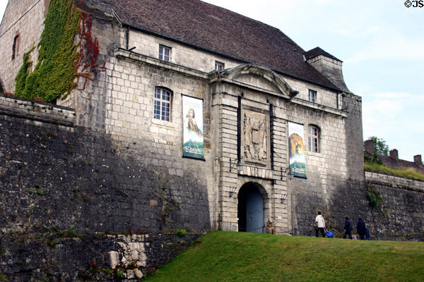 Citadel entrance. Besançon, France.
