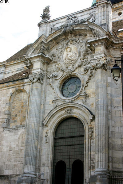 Baroque facade of Cathedral of St. Jean (18th c). Besançon, France.