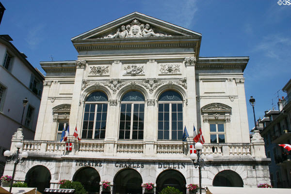 Charles Dullin Theater & opera house (19th c). Chambéry, France.