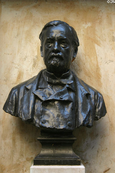 Statue of Louis Pasteur. Dole, France.