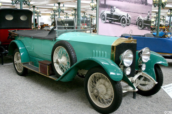 Mercedes (1924) torpedo type 28/95, Germany; 120km/h (6 cylinders) in Schlumpf National Automobile Museum. Mulhouse, France.