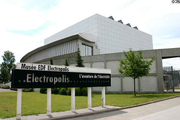 EDF Electropolis Museum showcases history of electricity. Mulhouse, France.