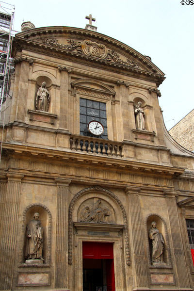 Eglise Notre Dame de Pitie & St Elisabeth of Hungary (1648) now church of Knights of Malta. Paris, France.