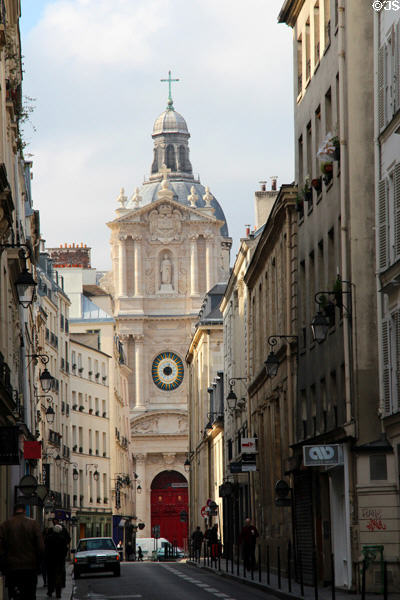 St Paul-St Louis Jesuit church (17thC) (99 Rue St Antoine). Paris, France.