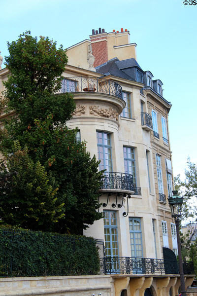 Mansion on Île St Louis. Paris, France.