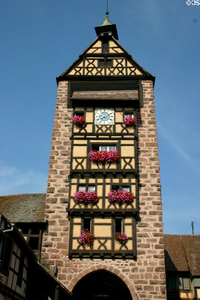 Dolder belfry tower. Riquewihr, France.