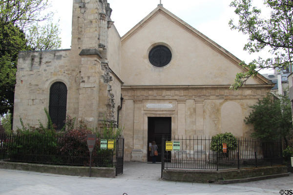 St-Julien-le-Pauvre Church (13thC). Paris, France. Style: Romanesque.
