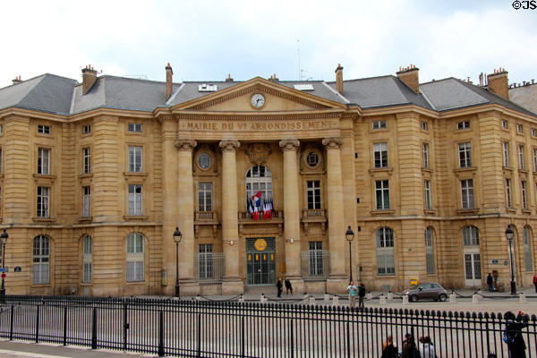 Mairie of 5th arrondissement on Place du Panthéon. Paris, France.