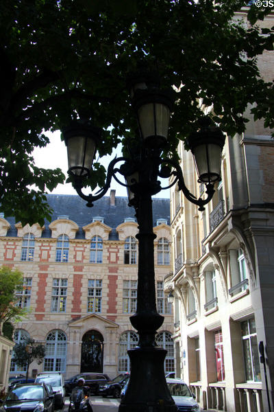 Small square in St-Germain-des-Prés neighborhood. Paris, France.