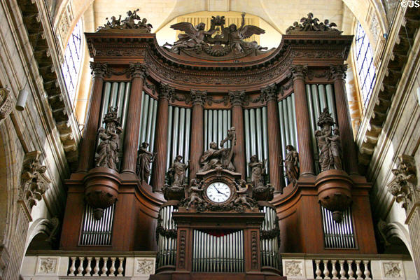 Organ (1858) by Aristide Cavaillé-Coll at St-Sulpice church. Paris, France.