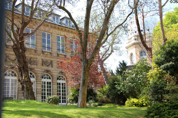 Hotel de Massa (1777) by Le Boursier was moved in 1929 from Champs-Elysées to campus of Paris Observatory. Paris, France.