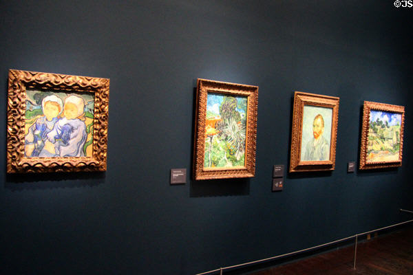 Van Gogh gallery at Musée d'Orsay. Paris, France.