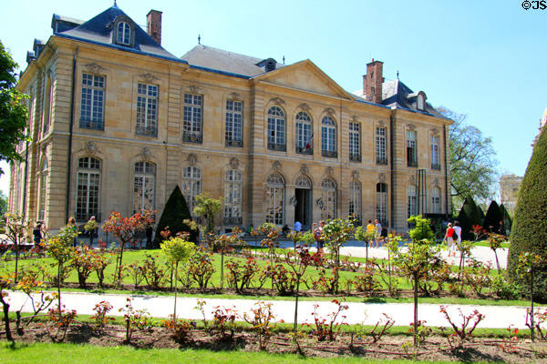 Former Hôtel Biron Mansion, now gallery, on grounds of Rodin Museum. Paris, France.