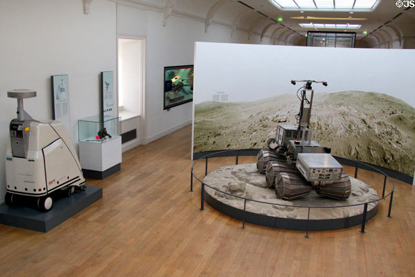 Planetary Robot LAMA (Lavochkin Alcatel Model Autonomous) at Arts et Metiers Museum. Paris, France.