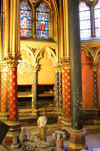 Chapel at St Chapelle. Paris, France.