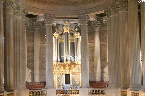 Organ by François-Henri Clicquot in Royal Chapel of Versailles Palace. Versailles, France.