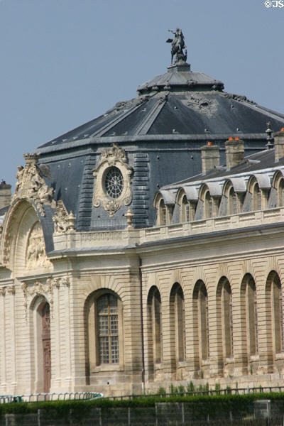 Dome of Grand Stables at Château de Chantilly. Chantilly, France.