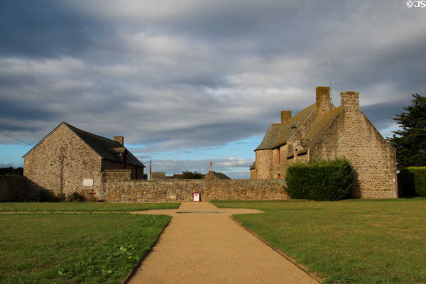 Jacques Cartier Manor House Museum (15th, 16th & 19thC). St Malo, France.