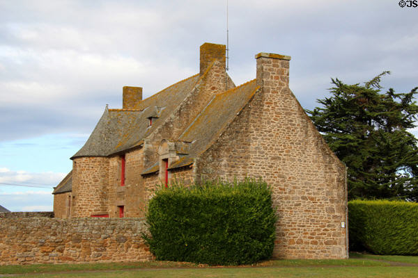 Manor house built by Jacques Cartier (16thC) at Jacques Cartier Manor House Museum. St Malo, France.