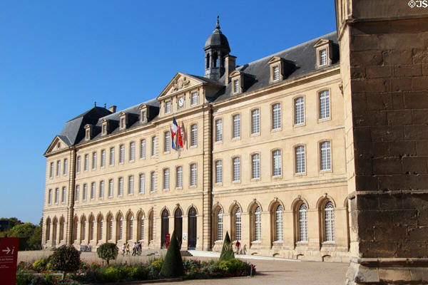 Caen City Hall in former Benedictine monastery (Abbaye-aux-Hommes). Caen, France.