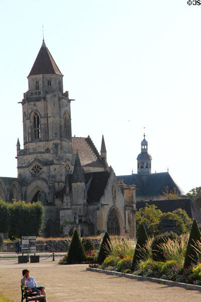 Église Saint-Étienne-le-Vieux de Caen (Old St Stephen's Church) (15thC) near Caen city hall. Caen, France.