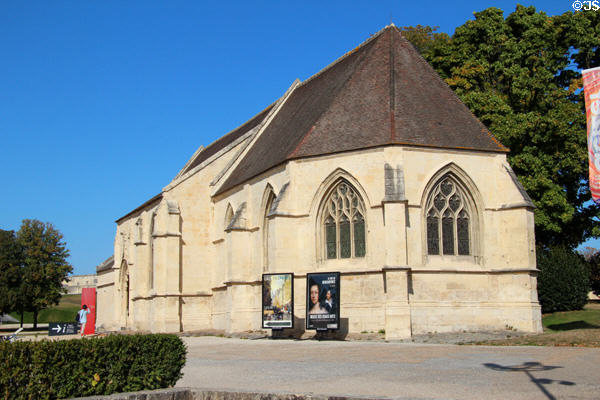 St George's Church (11th-15thC) at Caen Castle. Caen, France.
