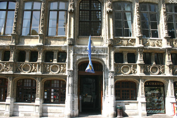 House of Exchequer (16thC) now Rouen Tourist Office opposite Cathedral. Rouen, France.