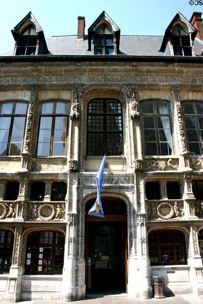House of Exchequer (16thC) now Rouen Tourist Office opposite Cathedral. Rouen, France.