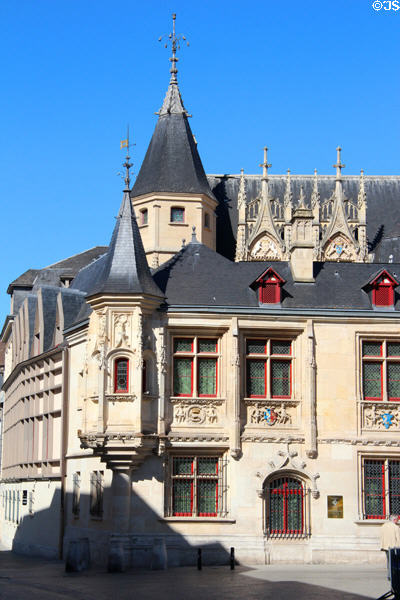 Hotel de Bourgtheroulde (16thC). Rouen, France. Style: Gothic.