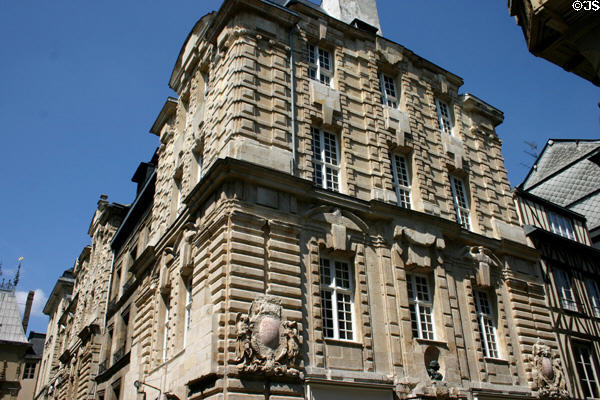Former Rouen town hall (1607). Rouen, France. Style: Italian. Architect: J. Gabriel.