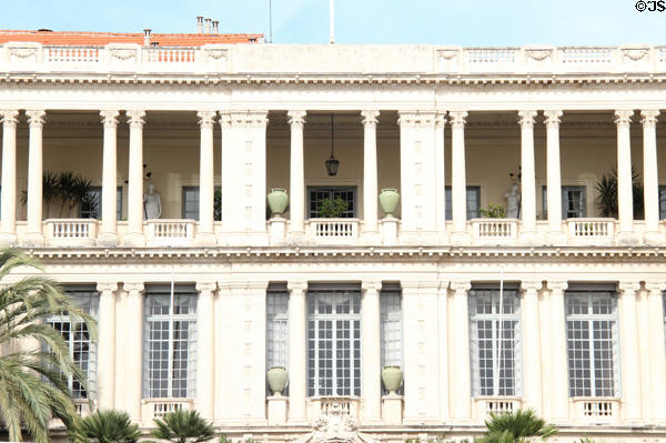 Prefecture Palace, former palace of Dukes of Savoy, on Place Pierre Gautier in Old Nice. Nice, France.