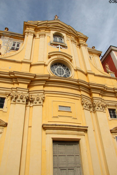 Chapelle de la Miséricorde on Cours Saleya in Old Nice. Nice, France.