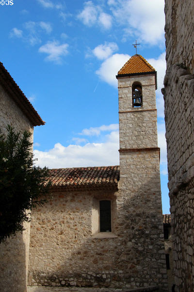 Belfry of Pénitents Blanc Chapel (17thC). St Paul de Vence, France.