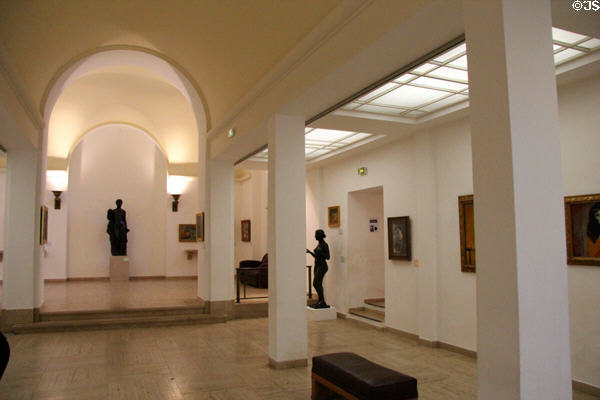 Ground floor gallery of Museum of the Annonciade. St Tropez, France.