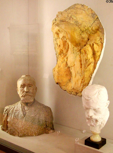Sculptures by Auguste Rodin at Beaux-Arts Museum. Lyon, France.
