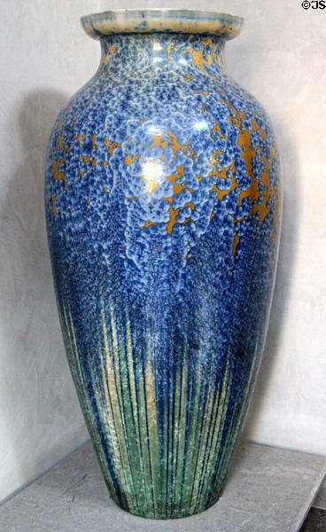 Beauvais vase (1912) by Horace Désiré Bieuville of Manufacture Nationale de Sèvres at Beaux-Arts Museum. Lyon, France.