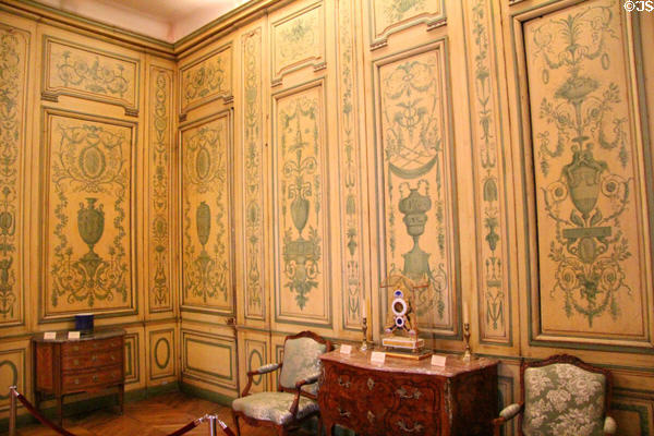Wall covering at Musées des Arts Décoratifs. Lyon, France.