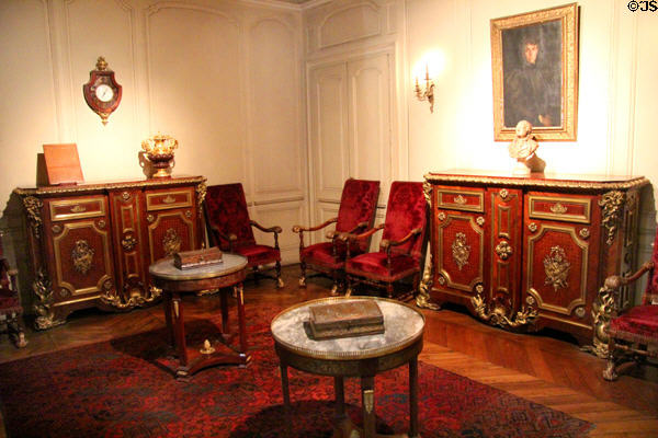 Salon Biencourt at Musées des Arts Décoratifs. Lyon, France.